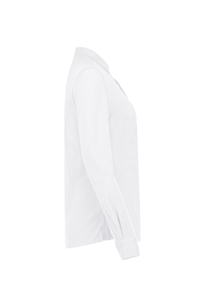 HAKRO COTTON TEC® Bluse, weiss, XS