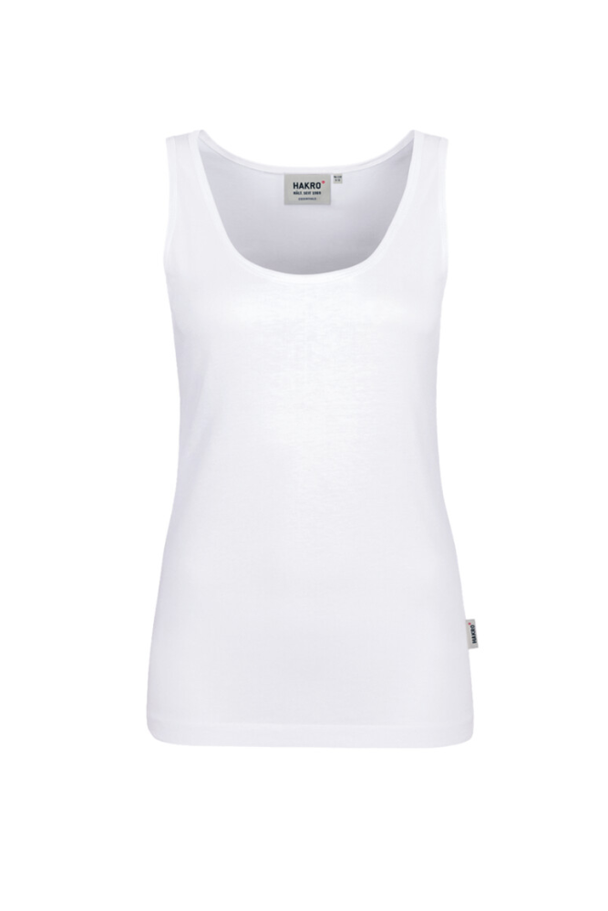 HAKRO Damen Tank-Top Classic, weiss, XL