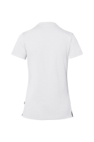 HAKRO COTTON TEC® Damen V-Shirt, weiss