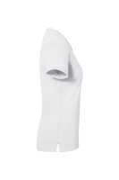HAKRO COTTON TEC® Damen V-Shirt, weiss