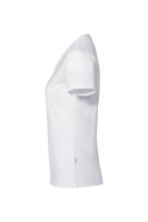 HAKRO Damen V-Shirt Stretch, weiss, 3XL