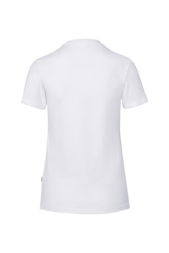 HAKRO Damen V-Shirt Stretch, weiss, 3XL