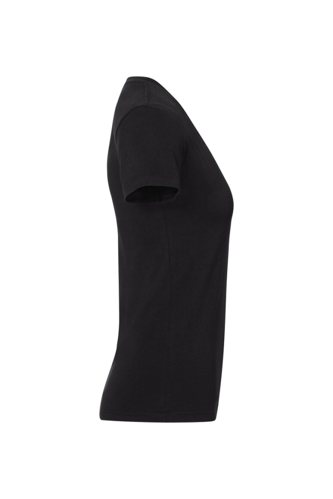 HAKRO Damen V-Shirt Stretch, schwarz, 2XL
