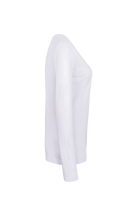 HAKRO Damen Longsleeve Classic, weiss, S