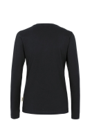 HAKRO Damen Longsleeve Classic, schwarz, S
