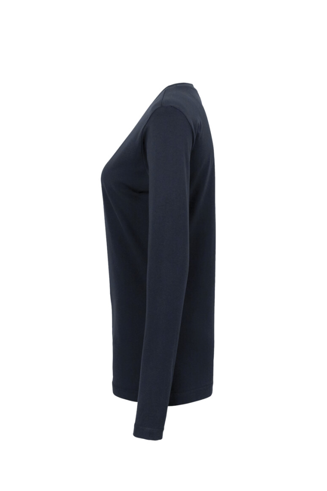 HAKRO Damen Longsleeve Classic, tinte, 2XL