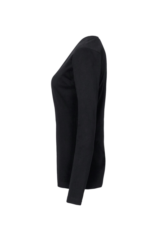 HAKRO Damen Longsleeve MIKRALINAR®, schwarz, 6XL
