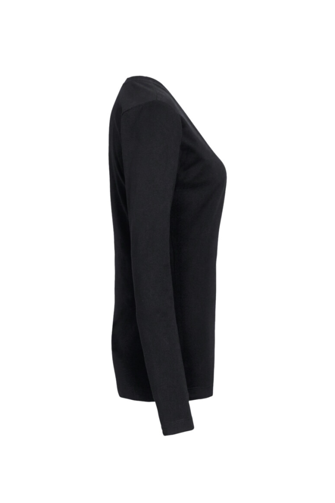 HAKRO Damen Longsleeve MIKRALINAR®, schwarz, 6XL