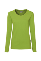 HAKRO Damen Longsleeve MIKRALINAR®, kiwi, 3XL