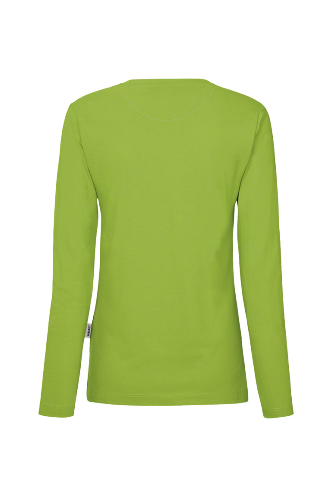 HAKRO Damen Longsleeve MIKRALINAR®, kiwi, 3XL