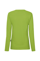 HAKRO Damen Longsleeve MIKRALINAR®, kiwi, 3XL