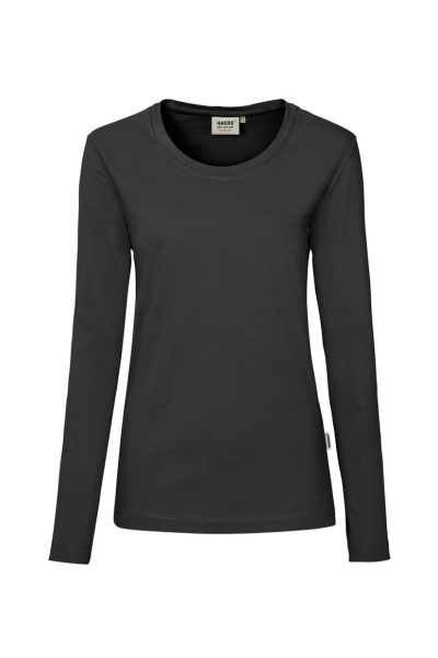 HAKRO Damen Longsleeve MIKRALINAR®, karbongrau