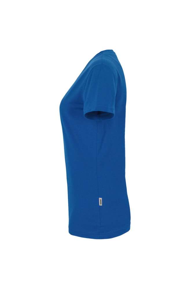 HAKRO Damen V-Shirt MIKRALINAR®, royalblau, S