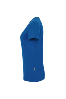 HAKRO Damen V-Shirt MIKRALINAR®, royalblau, S