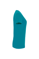 HAKRO Damen V-Shirt MIKRALINAR®, smaragd, 2XL