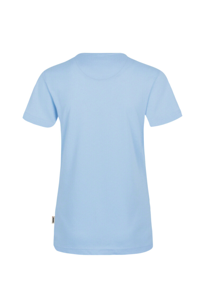 HAKRO Damen V-Shirt MIKRALINAR®, eisblau, 4XL