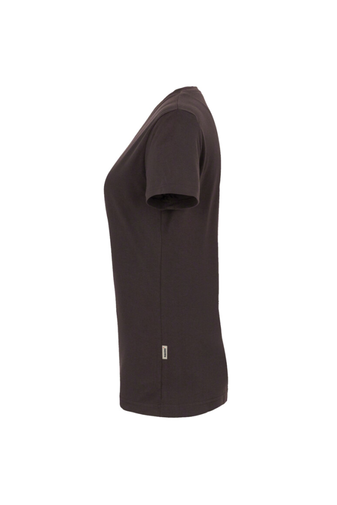HAKRO Damen V-Shirt MIKRALINAR®, schokolade, 3XL