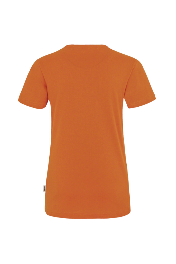 HAKRO Damen V-Shirt MIKRALINAR®, orange, XL