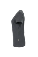 HAKRO Damen V-Shirt MIKRALINAR®, anthrazit, 4XL