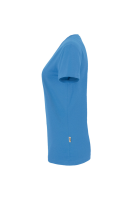 HAKRO Damen V-Shirt MIKRALINAR®, malibublau, M