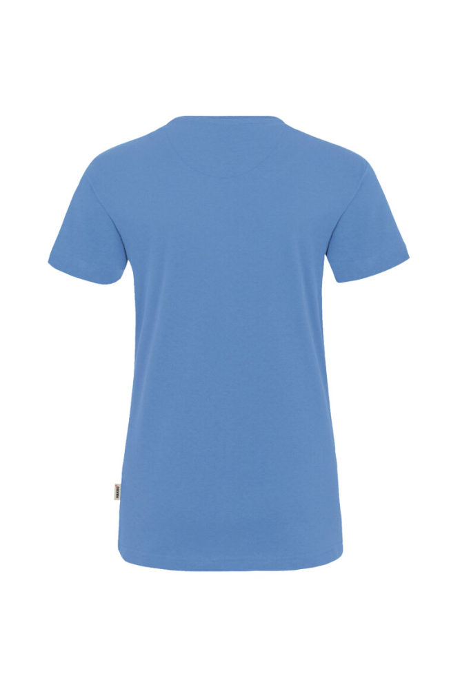 HAKRO Damen V-Shirt MIKRALINAR®, malibublau, M