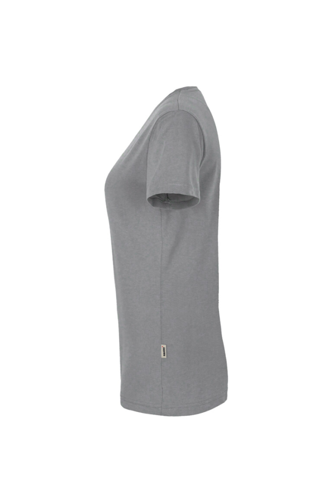 HAKRO Damen V-Shirt MIKRALINAR®, titan, L