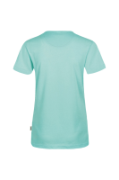 HAKRO Damen V-Shirt MIKRALINAR®, eisgrün, M