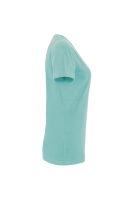 HAKRO Damen V-Shirt MIKRALINAR®, eisgrün, M