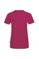 HAKRO Damen V-Shirt MIKRALINAR®, magenta, 2XL