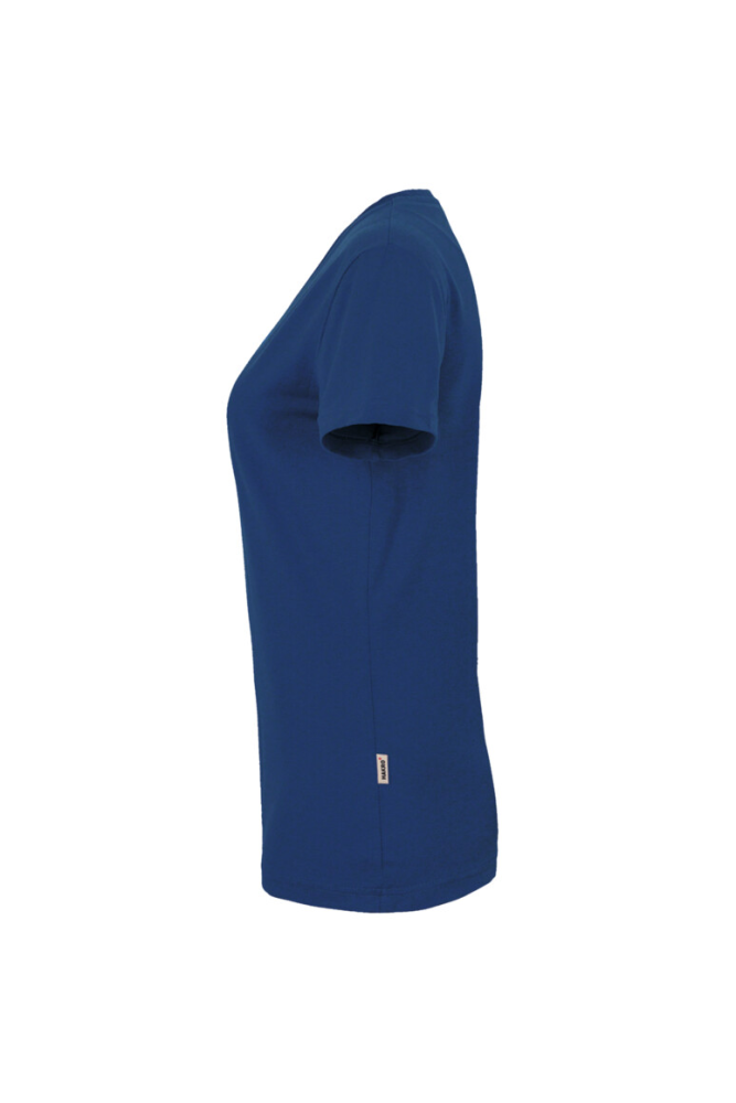 HAKRO Damen V-Shirt MIKRALINAR®, ultramarinblau, M