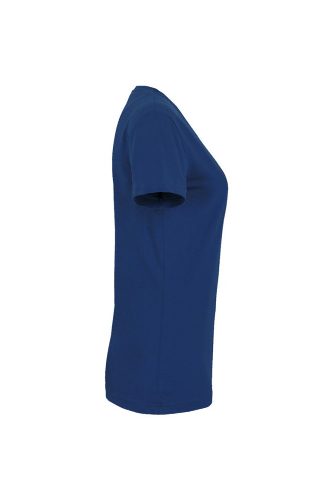 HAKRO Damen V-Shirt MIKRALINAR®, ultramarinblau, M