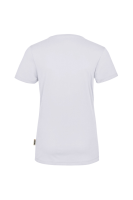 HAKRO Damen V-Shirt COOLMAX®, weiss, S