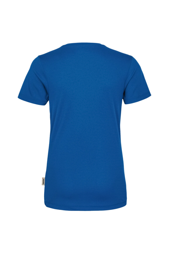 HAKRO Damen V-Shirt COOLMAX®, royalblau, M
