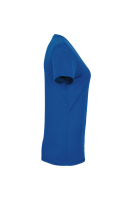 HAKRO Damen V-Shirt COOLMAX®, royalblau, M