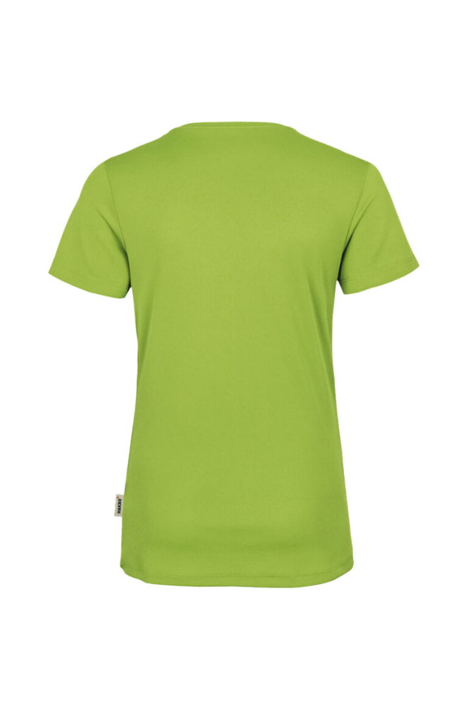 HAKRO Damen V-Shirt COOLMAX®, kiwi, L
