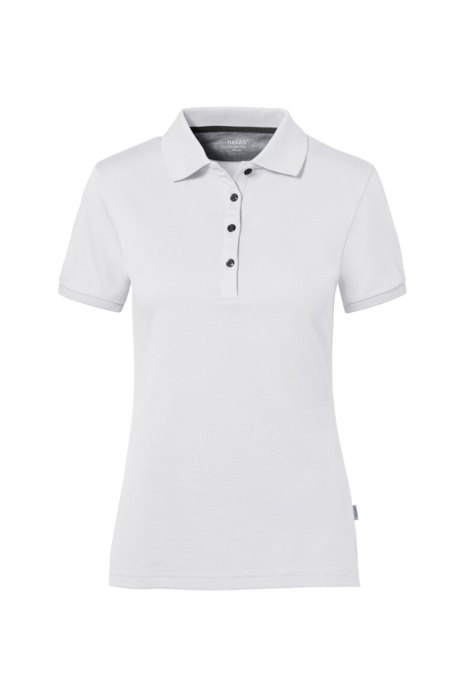 HAKRO COTTON TEC® Damen Poloshirt, weiss, L