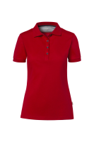 HAKRO COTTON TEC® Damen Poloshirt, rot, XL