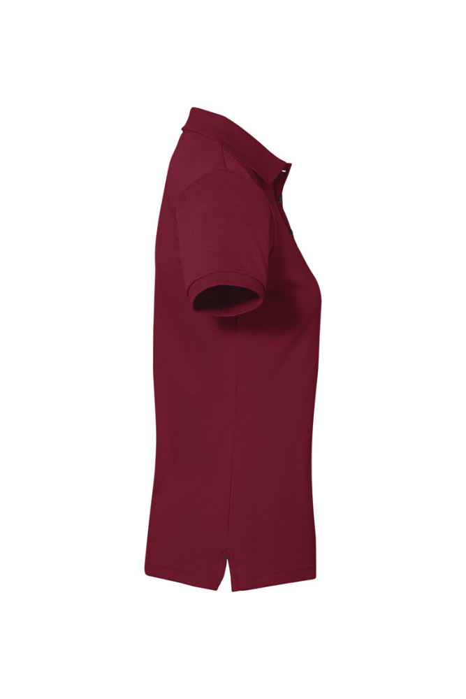 HAKRO COTTON TEC® Damen Poloshirt, weinrot, 3XL