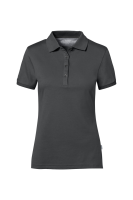 HAKRO COTTON TEC® Damen Poloshirt, anthrazit, XL