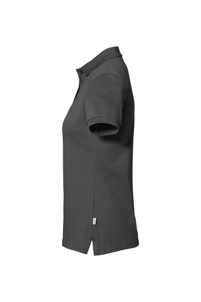 HAKRO COTTON TEC® Damen Poloshirt, anthrazit, XL