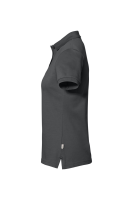 HAKRO COTTON TEC® Damen Poloshirt, anthrazit, XL