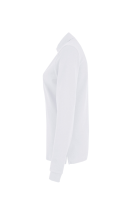 HAKRO Damen Longsleeve-Poloshirt MIKRALINAR®, weiss, M