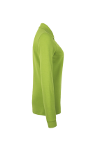 HAKRO Damen Longsleeve-Poloshirt MIKRALINAR®, kiwi, 6XL