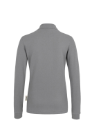 HAKRO Damen Longsleeve-Poloshirt MIKRALINAR®, titan, 4XL