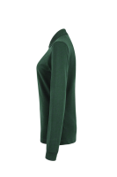 HAKRO Damen Longsleeve-Poloshirt MIKRALINAR®, tanne, S