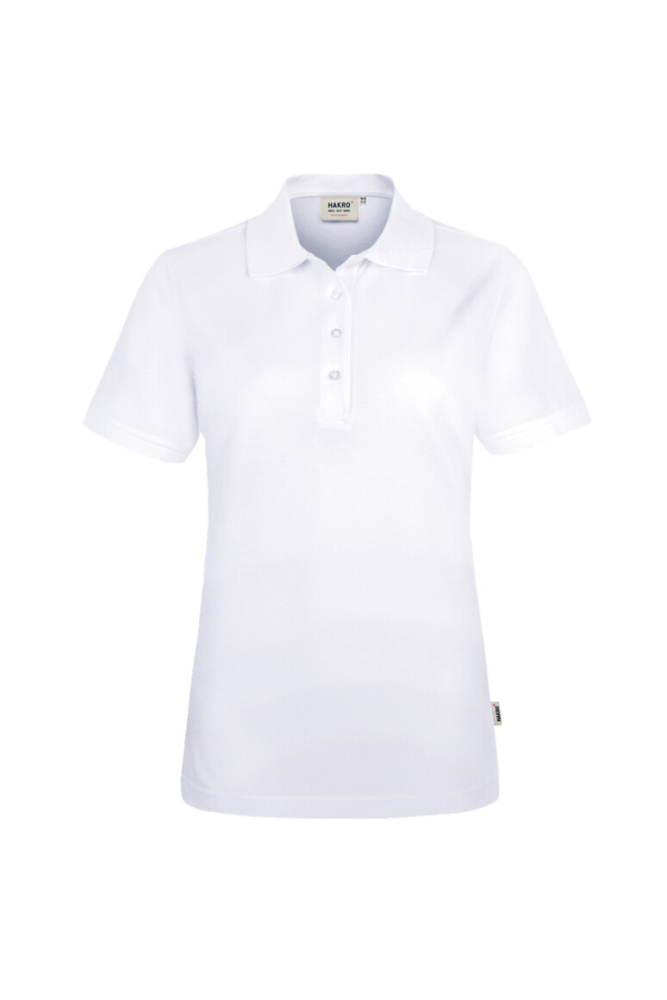 HAKRO Damen Poloshirt MIKRALINAR®, weiss, M