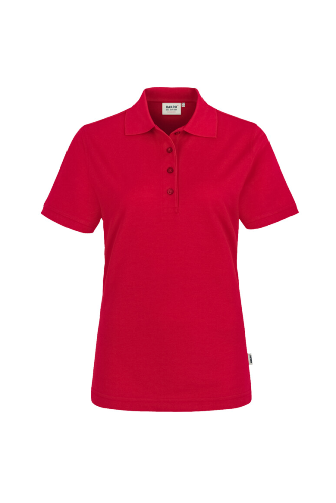 HAKRO Damen Poloshirt MIKRALINAR®, rot, S