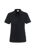 HAKRO Damen Poloshirt MIKRALINAR®, schwarz, 2XL