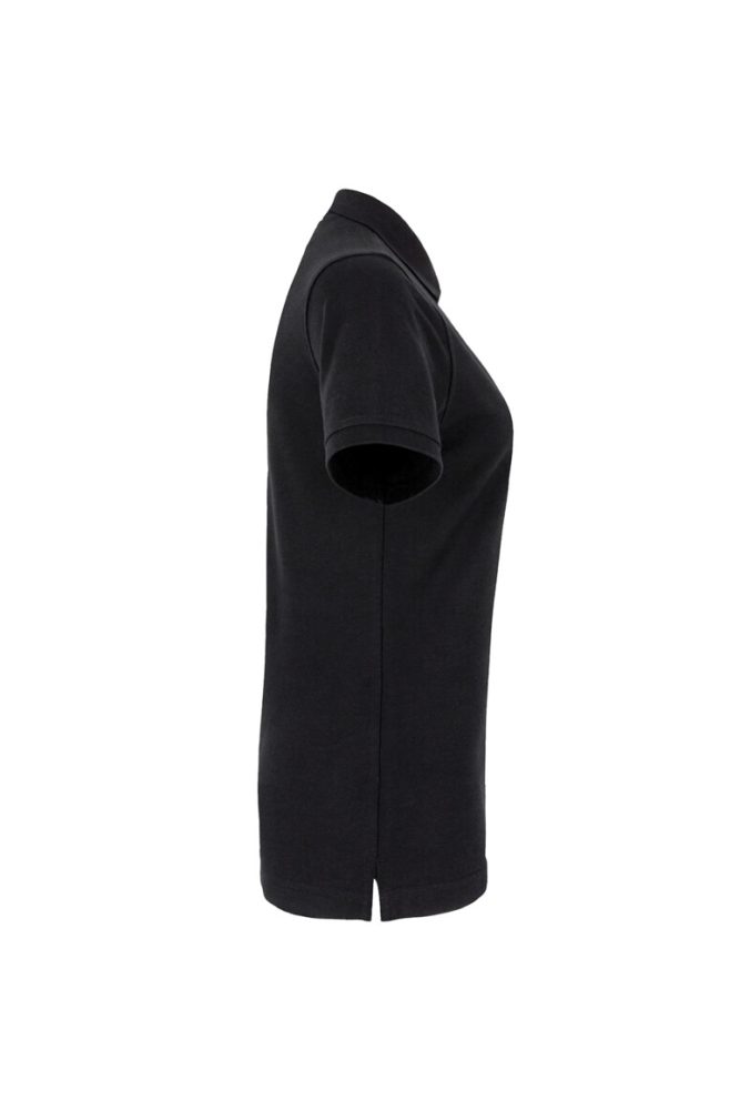 HAKRO Damen Poloshirt MIKRALINAR®, schwarz, 2XL