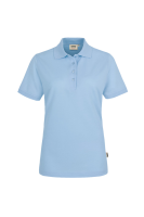 HAKRO Damen Poloshirt MIKRALINAR®, eisblau, 4XL
